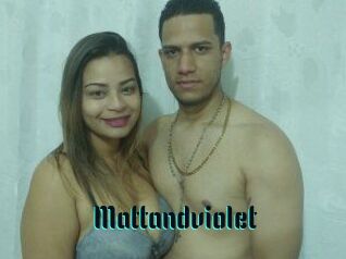 Mattandviolet