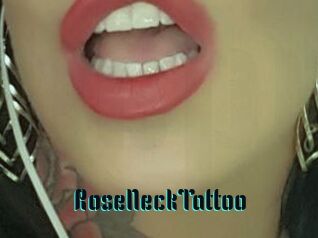 RoseNeckTattoo